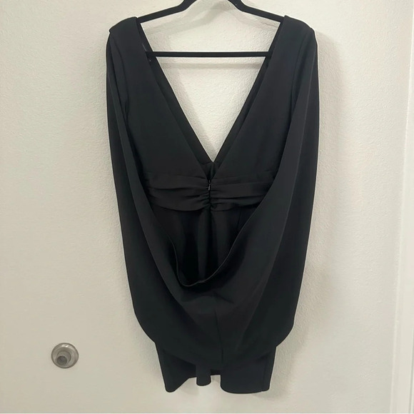 Katie May Move Over Mini Cape Sleeve Dress in Black size XS women’s - Picture 4 of 10